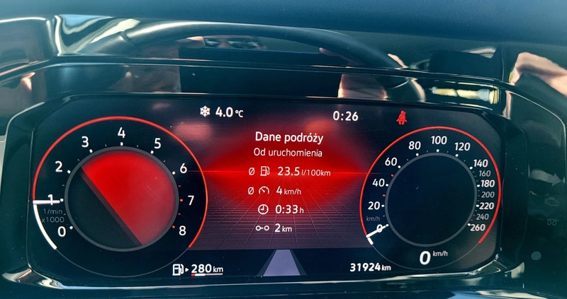 Volkswagen Golf cena 73500 przebieg: 32000, rok produkcji 2022 z Zator małe 407